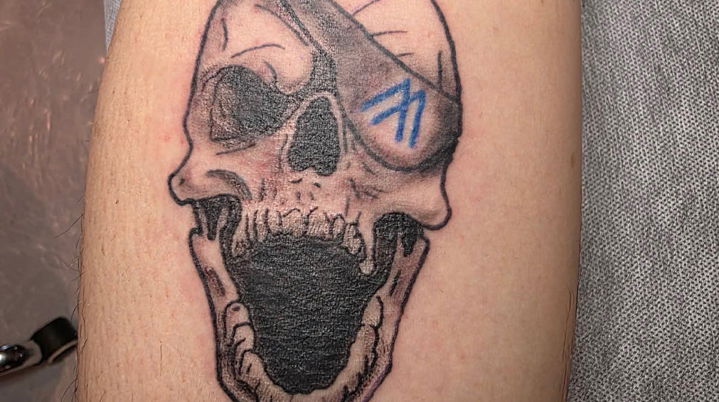 Tattoo of ShipRocked logo